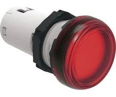 Lovato Electric Raudona 24V / DC (LPMLB4) LED lemputė