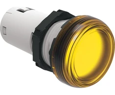 Lovato Electric LED signalinė lempa, vientisa, geltona, 230 V AC (LPMLM5)
