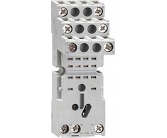 Lovato Electric Lizdas pramoninėms relėms 4 C/O, be išmetimo kronšteino, varžtiniai gnybtai (kontaktiniai gnybtai iš viršaus)