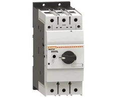 Lovato Electric „Lovato“ elektros variklio grandinės pertraukiklis, 37 kW, 400 V kintamoji įtampa, 55–75 A, 50 kA, SM3R7500