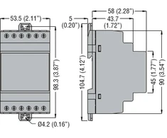 Lovato Electric Maitinimo šaltinis 110 / 230V AC 50 / 60Hz (ATLDPS1)