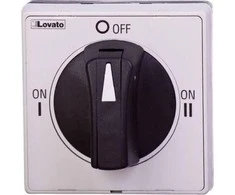 Lovato Electric Durų diskas I-0-II juodojo užrakto atjungtims (GAX67B)