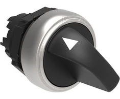 Lovato Electric Jungiklis įrenginys 2 padėtis juoda be savarankiškai grįžti (LPSC120)