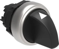 Lovato Electric Jungiklis įrenginys 3 padėtis juoda be savarankiškai grįžti (LPSC130)