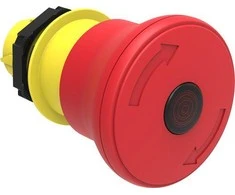 Lovato Electric Važiuokite raudonu saugos mygtuku sukdami atgal (LPCBL6644)