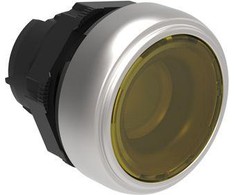 Lovato Electric Geltonas mygtukas su apšvietimu (LPCBL105)