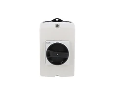 Lovato Electric Dėžutė skirtukams GA016A...GA040A, juoda rankenėlė (GAZ1B)