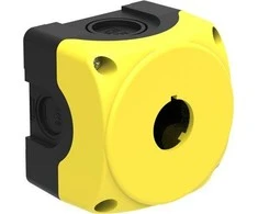 Lovato Electric 1 skylučių kasetė 22mm geltona IP67 (LPZP1A5)