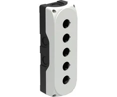 Lovato Electric Kasetės korpusas 5 skylių 22 mm baltas IP67 (LPZP5A8)