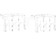 Lovato Electric 2 gnybtų apsaugų rinkinys (GAX84)