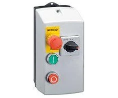 Lovato Electric Tiesioginis starteris korpuse su variklio jungikliu 1-1.6A ir kontaktoriumi 400V AC 0.55 kW (M2P00911400A5)