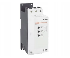 Lovato Electric Švelnus paleidiklis 22 kW, 400 V kintamoji įtampa, 45 A, įmontuotas aplinkkelis ir ventiliatoriaus pagalbinis maitinimo šaltinis, 100...240 V kintamoji įtampa, ADXNB045
