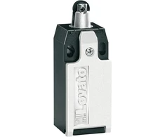 Lovato Electric LOVATO KBB2S11 Ribinis jungiklis, stūmimo kaištis su voleliu, metalinis volelis, plastikinis korpusas 1R 1Z, užspaudžiami kontaktai KBB2S11