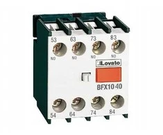 Lovato Electric Kontaktorių priedai, montuojami priekiniame paviršiuje, 1NO+3NC BF09...BF150 BFX1013