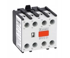 Lovato Electric Kontaktų priedai 3NO+1NC kontaktoriams BF09...BF150, montuojami priekiniame paviršiuje BFX1031