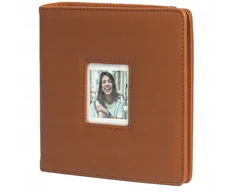 LoveInstant albumas 36 kortelėms su nuotraukomis 288 vnt. Nuotraukų albumas Polaroid Go / Ruda Brown