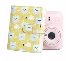 LoveInstant Foto albumas 64x skirtas Fujifilm Instax Mini 99 41 12 40 11 Evo Liplay Link / Geltoni Meškiukai