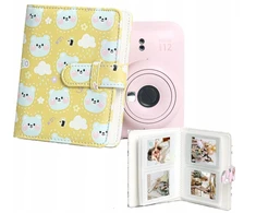 LoveInstant Foto albumas 64x skirtas Fujifilm Instax Mini 99 41 12 40 11 Evo Liplay Link / Geltoni Meškiukai