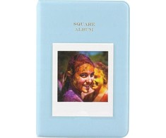 LoveInstant Albumas 64 nuotraukoms, skirtas Fujifilm INSTAX Square SQ 6 - Mėlynas