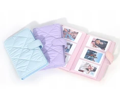 Loveinstant Album Na Zdjęcia 108 Do Fujifilm Instax Mini 12 40 11 9 8 7 Evo Liplay Link / Mėlyna Pikowany