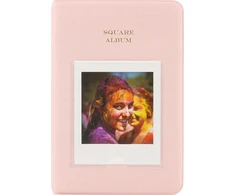 LoveInstant Albumas 64 nuotraukoms, skirtas Fujifilm Instax Square Sq1 / Sq6 / Sq10 / Sq20 – Rožinis