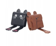 Loveinstant Dėklas Futerał Na Zdjęcia Instax Square Mini Do Fuji Sq1 Sq6 99 41 40 12 11 / Juodas Kotek