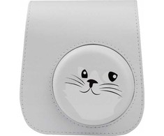 LoveInstant maišelis Dėklas Dėklas Dėklas Fujifilm Instax Mini 11 Kitten Pilkas