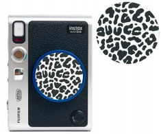 LoveInstant Dekoratyvinė lipduko plėvelė ant dangtelio, skirta Fuji Fujifilm Instax Mini Evo / 3m / juoda – leopardų raštas (pantera) (SB11070)