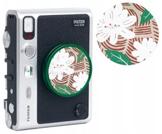 Loveinstant Dekoratyvinis lipdukas „Fuji Fujifilm Instax Mini Evo“ fotoaparato dangteliui / 3 m / Retro gėlės