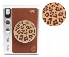 „LoveInstant“ dekoratyvinis lipdukas, skirtas „Fuji Fujifilm Instax Mini Evo“ / 3 m / rudas - leopardo raštas