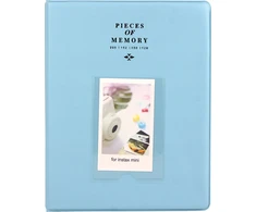 LoveInstant Didelis 128x nuotraukų albumas, skirtas INSTAX MINI 7 8 9 11 Mėlyna Light