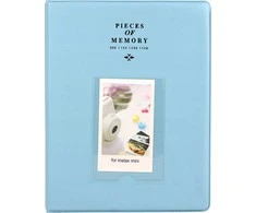 LoveInstant Didelis 128x nuotraukų albumas, skirtas INSTAX MINI 7 8 9 11 Mėlyna Light