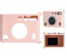 Loveinstant Futerał Dėklas Dėklas Case Silikon Fuji Fujifilm Instax Mini Evo / Rožinė