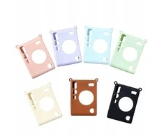LoveInstant Futeralis Dėklas Dėklas Silikoninis Fuji Fujifilm Instax Mini Evo / Rudas