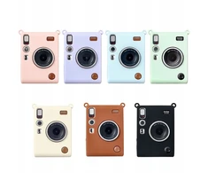 Loveinstant Futerał Dėklas Dėklas Case Silikon Fuji Fujifilm Instax Mini Evo / Mėlyna