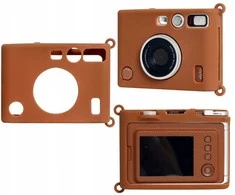 Loveinstant Silikoninis dėklas Fuji Fujifilm Instax Mini Evo / Rudas