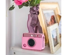 Loveinstant Futerał Dėklas Dėklas Do Fujifilm Instax Mini Evo / Rožinė