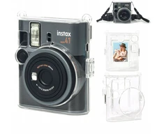 Loveinstant Kietas dėklas, skirtas „Fuji Fujifilm Instax Mini 41“ / permatomas