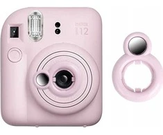LoveInstant Mirror Cap for Fuji Fujifilm Instax Mini 12 / Rožinė
