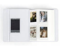 LoveInstant nuotraukų albumas 288vnt. skirtas Fuji Instax Canon Xiaomi Polaroid HP Kodak ZINK / Langas ant dangtelio / mėlynas