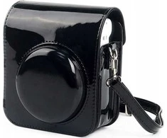 LoveInstant Pouch Cover Dėklo dangtelis, skirtas Fuji Fujifilm Instax Mini 12 / Juodas Flash
