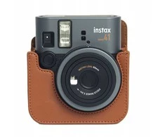 Loveinstant 4 viename rinkinys: dėklas, albumas, dėžutė, lipdukai, nuotraukos, skirtas „Fuji Instax Mini 41“ / rudas