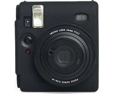 Loveinstant Silikoninis dėklas, skirtas „Fuji Fujifilm Instax Mini 99“, juodas