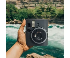 Loveinstant Silikoninis dėklas, skirtas „Fuji Fujifilm Instax Mini 41“ / pilkas