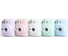„LoveInstant“ veidrodinis dangtelis „Fuji Fujifilm Instax Mini 12“ / mėlynas