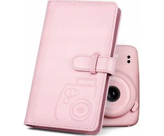 LoveInstant Viršelio rinkinys 2in1 Fuji Instax Mini 11 Case + albumas rožinis
