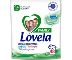 Lovela Šeimyninės skalbimo kapsulės, 48 vnt.
