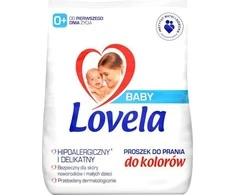 Lovela Baby hipoalerginiai skalbimo milteliai kūdikių ir vaikiškų drabužių spalvotiems, 1,3kg