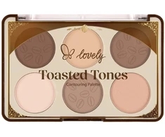 Lovely Toasted Tones Contouring Palette veido kontūravimo paletė 10 g