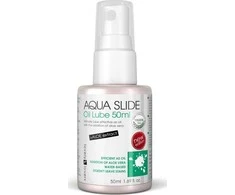 Lovely Lovers Aqua Slide Oil Lube vandens pagrindo intymus aliejus su alavijais 50ml